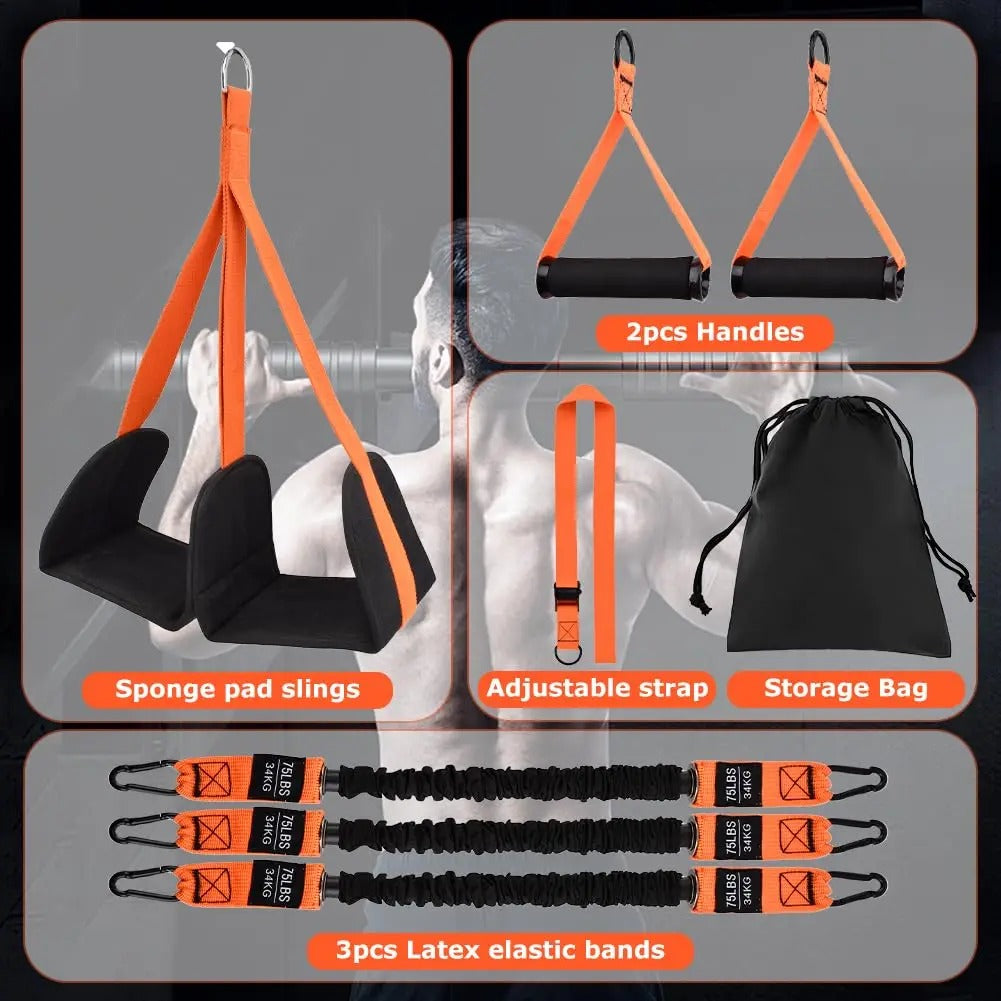 Pull Up Assistance Bands Set Resistance Strap for Pull-ups